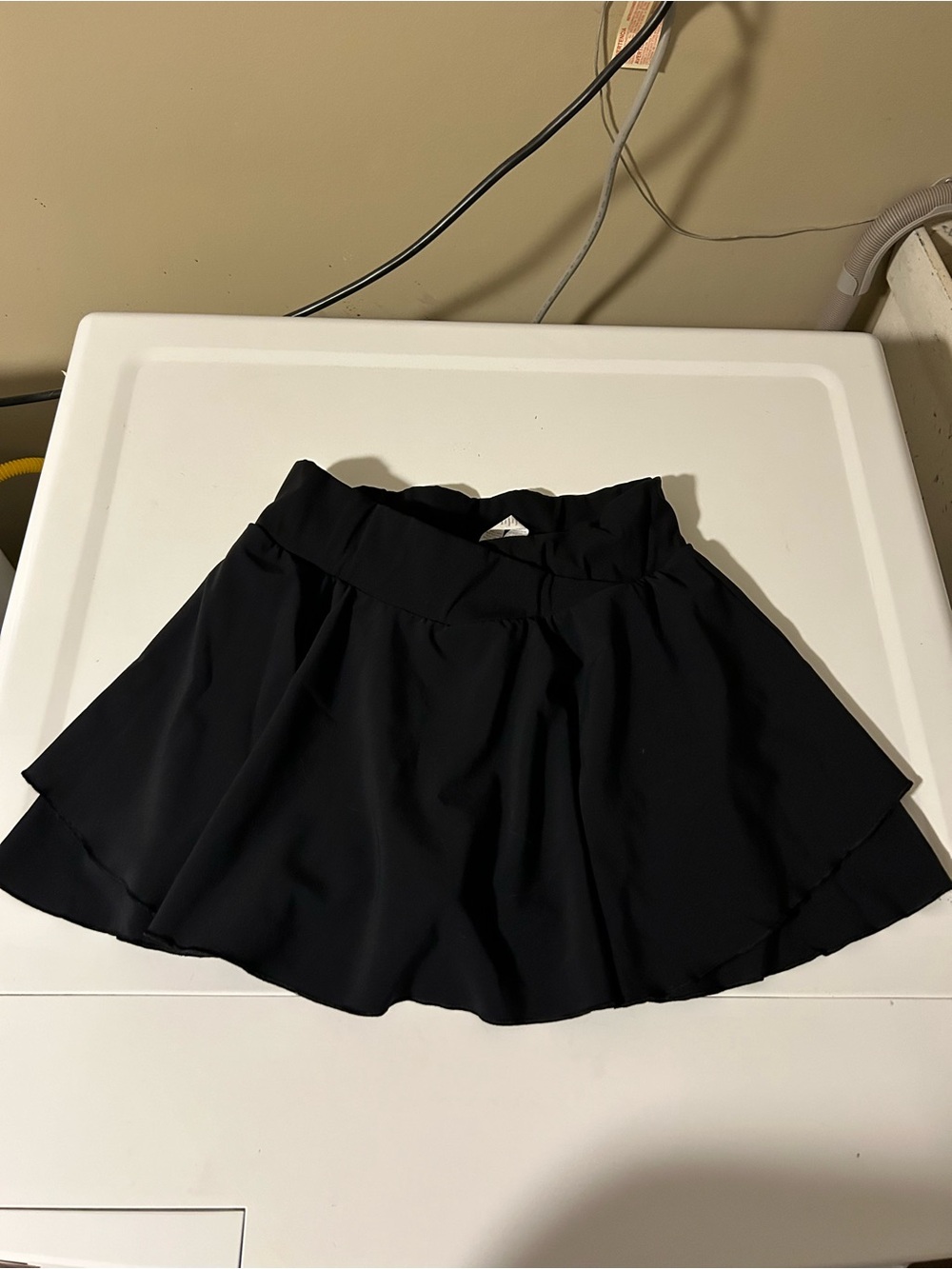 CRZ YOGA Black Flared Skort